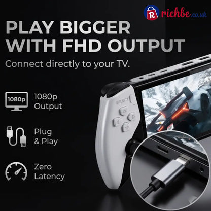 🎄Christmas Sale 40% OFF🎁 Retro Handheld Game Console with HD 5-inch IPS Screen over 20,000 Games