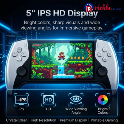 🎄Christmas Sale 40% OFF🎁 Retro Handheld Game Console with HD 5-inch IPS Screen over 20,000 Games