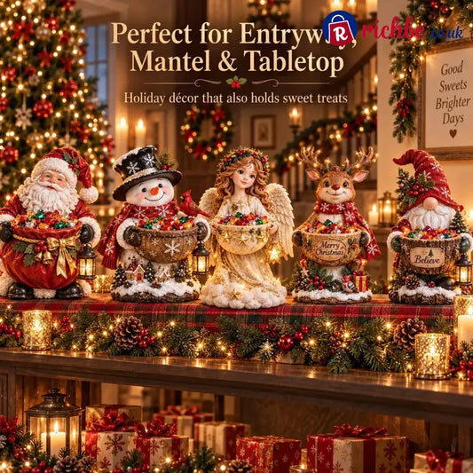 🎄 Christmas Sale – 49% OFF ✨ Lighted Christmas Candy Bowl Collection – 5 Festive Holiday Designs