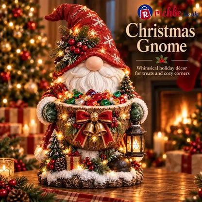 🎄 Christmas Sale – 49% OFF ✨ Lighted Christmas Candy Bowl Collection – 5 Festive Holiday Designs - Christmas Gnome