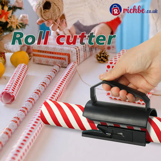 Clean-Cut Wrapping Paper Roll Cutter - Tools & Gadgets