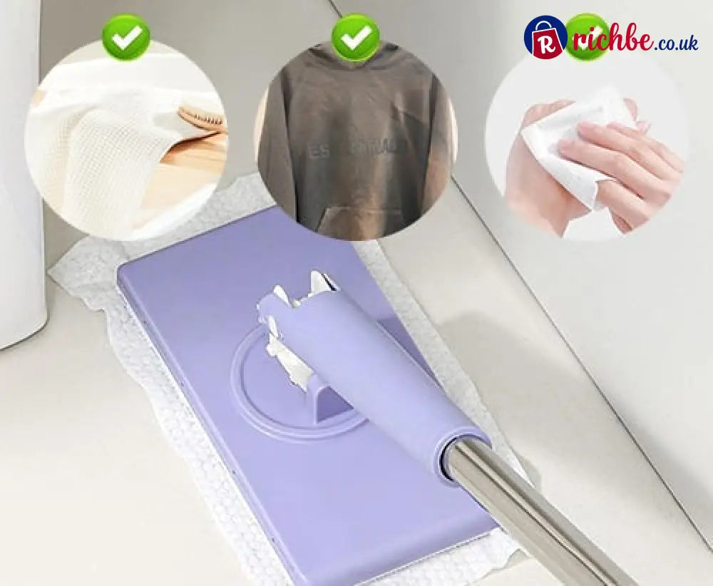 🧹Cloth clip-on mop