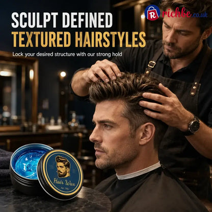 Cologne Scented Men’s Hair Pomade 130g Long Lasting Hold and Volumizing Styling Wax - 130g