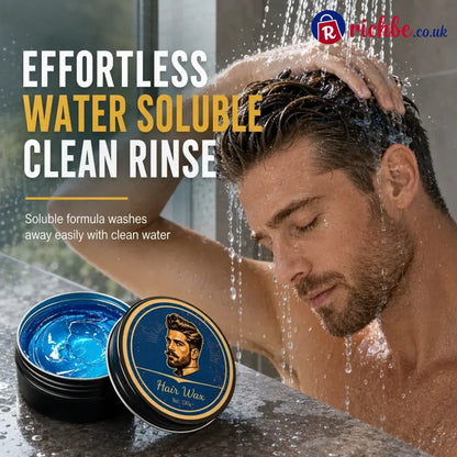 Cologne Scented Men’s Hair Pomade 130g Long Lasting Hold and Volumizing Styling Wax - 130g