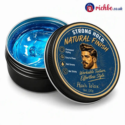 Cologne Scented Men’s Hair Pomade 130g Long Lasting Hold and Volumizing Styling Wax - 130g