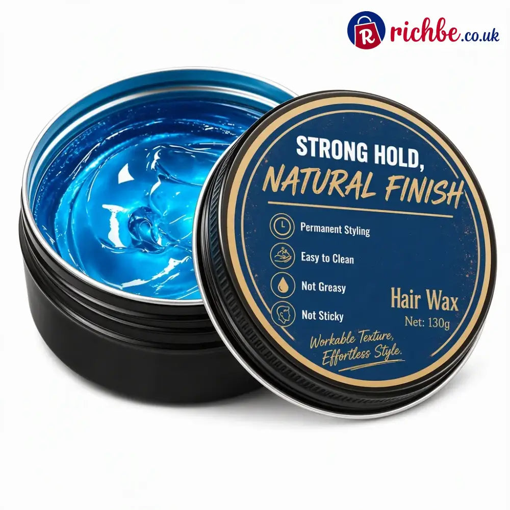 Cologne Scented Men’s Hair Pomade 130g Long Lasting Hold and Volumizing Styling Wax - 130g