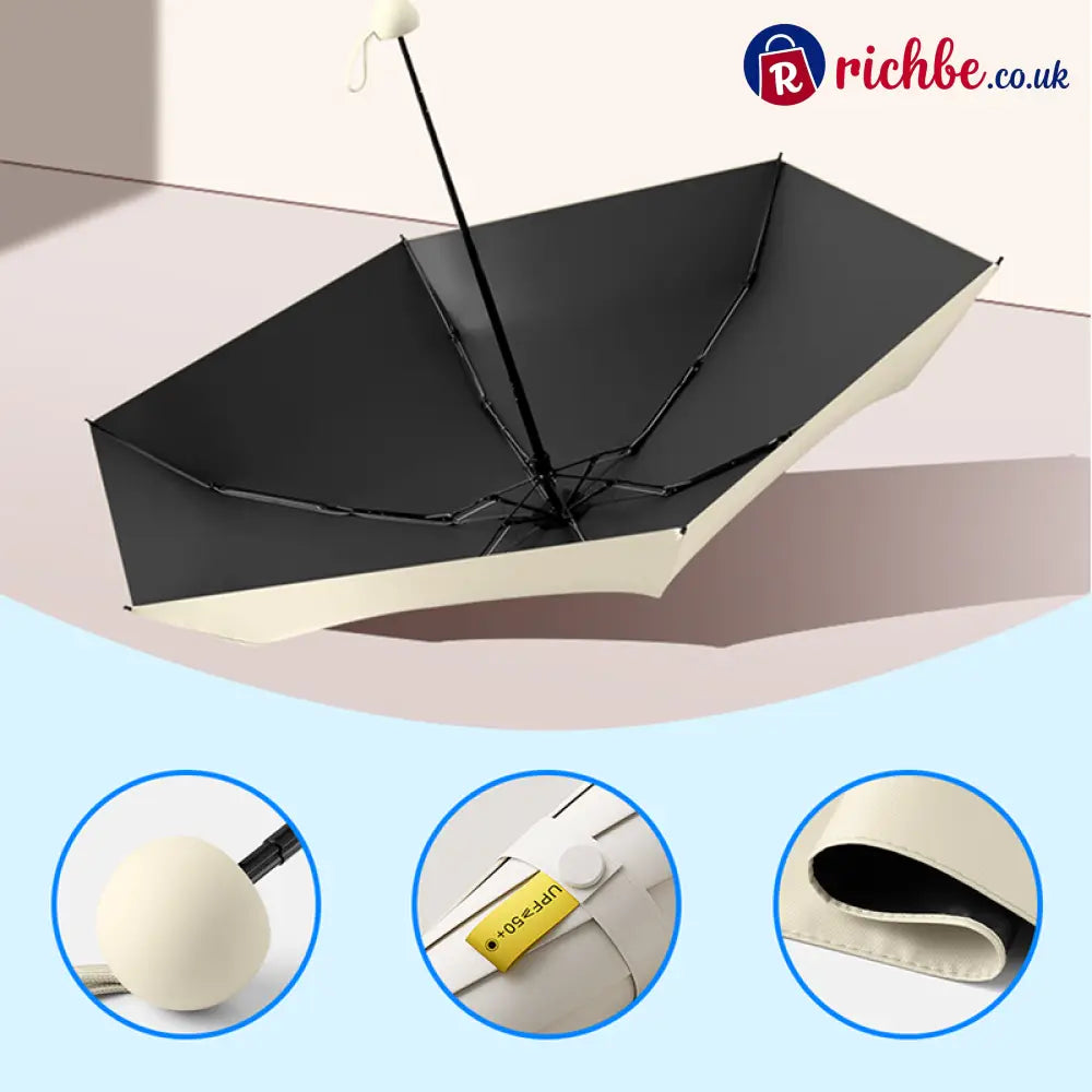 Compact Folding UV Protection Umbrella 🌂🔆 - Hot sale