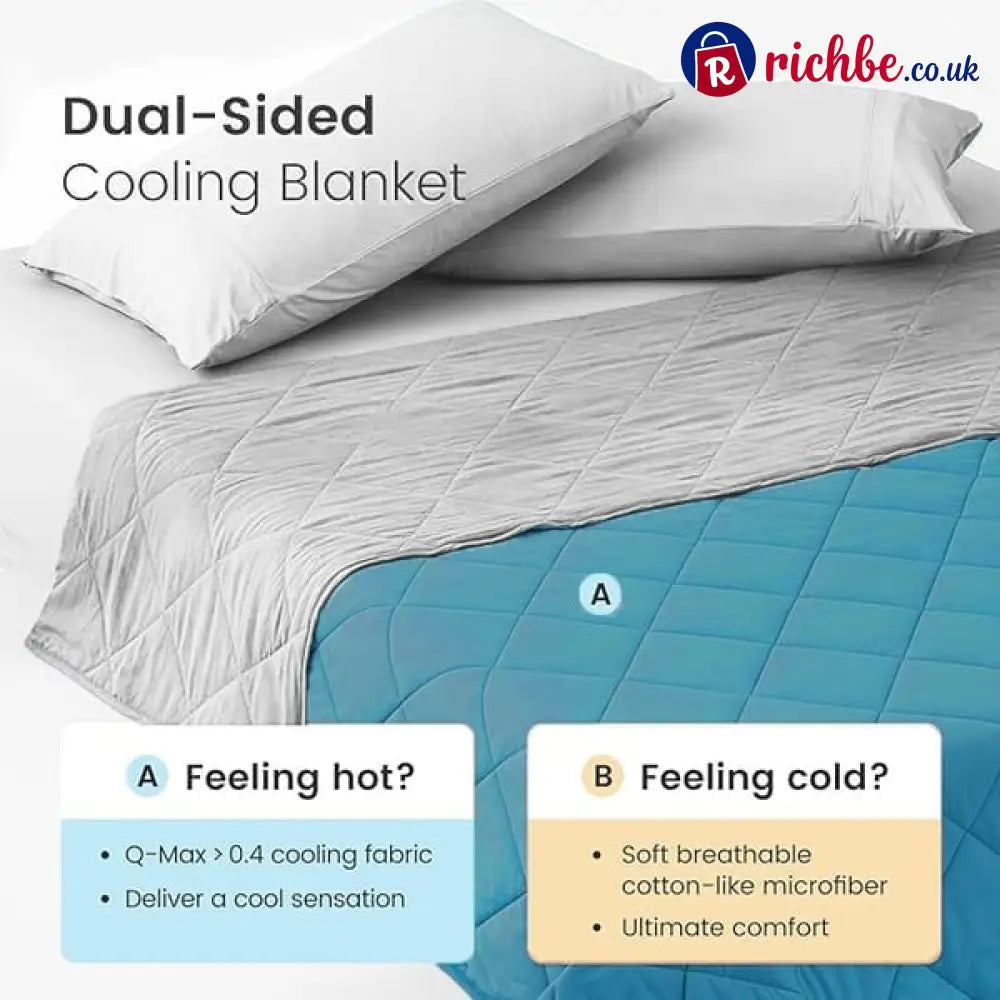 ❄️Cooling Throw Blanket for Hot Sleeper💤