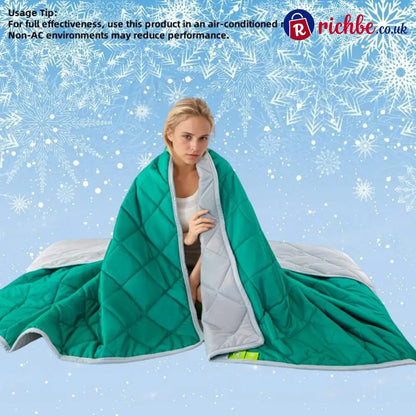 ❄️Cooling Throw Blanket for Hot Sleeper💤 - 🔥Mint Green / 70*100 cm