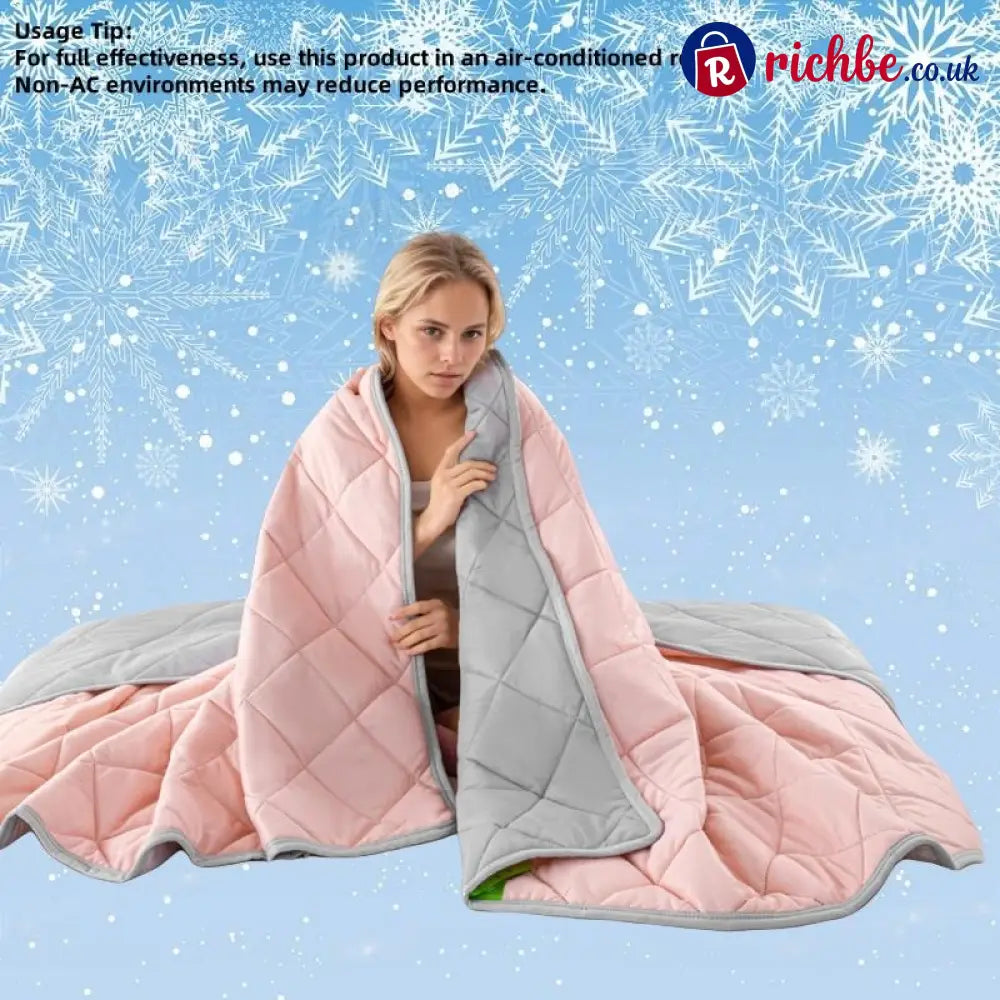 ❄️Cooling Throw Blanket for Hot Sleeper💤 - Pink / 70*100 cm