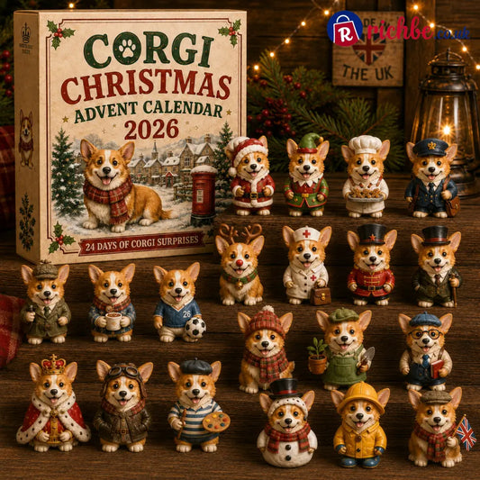 🐶 Corgi Christmas Advent Calendar 2026 – 24 Days of Festive Corgi Surprises