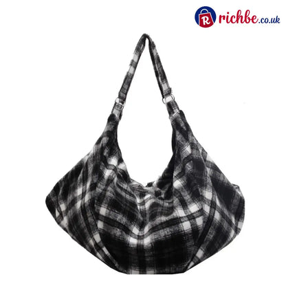 ✨Cosy Slouchy Boho Bag👜 - Black - Clothing & Accessories