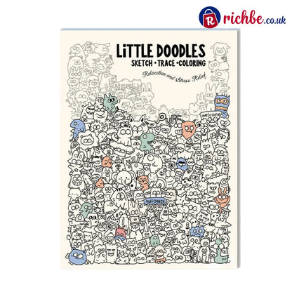 Creative Doodle Art Coloring Book 🖌️📖 - Buy 1 / 32 pages - Hot Sale