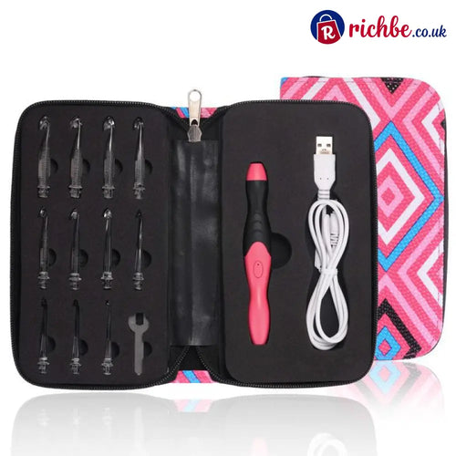 Crochet hooks with LED light 11 pieces - Special Offer