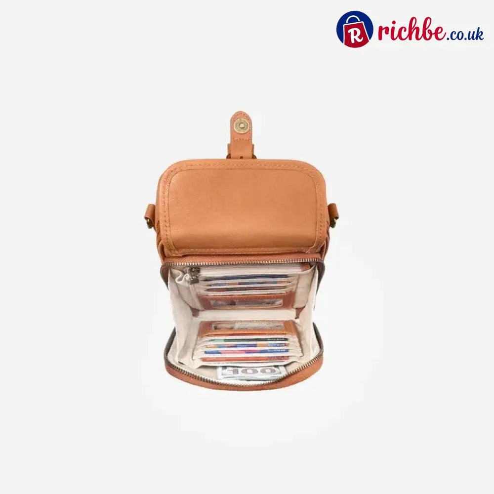 🔥 Crossbody Leather RFID Bag