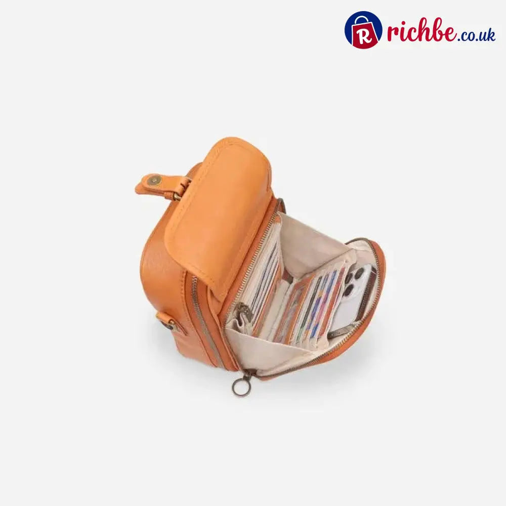 🔥 Crossbody Leather RFID Bag