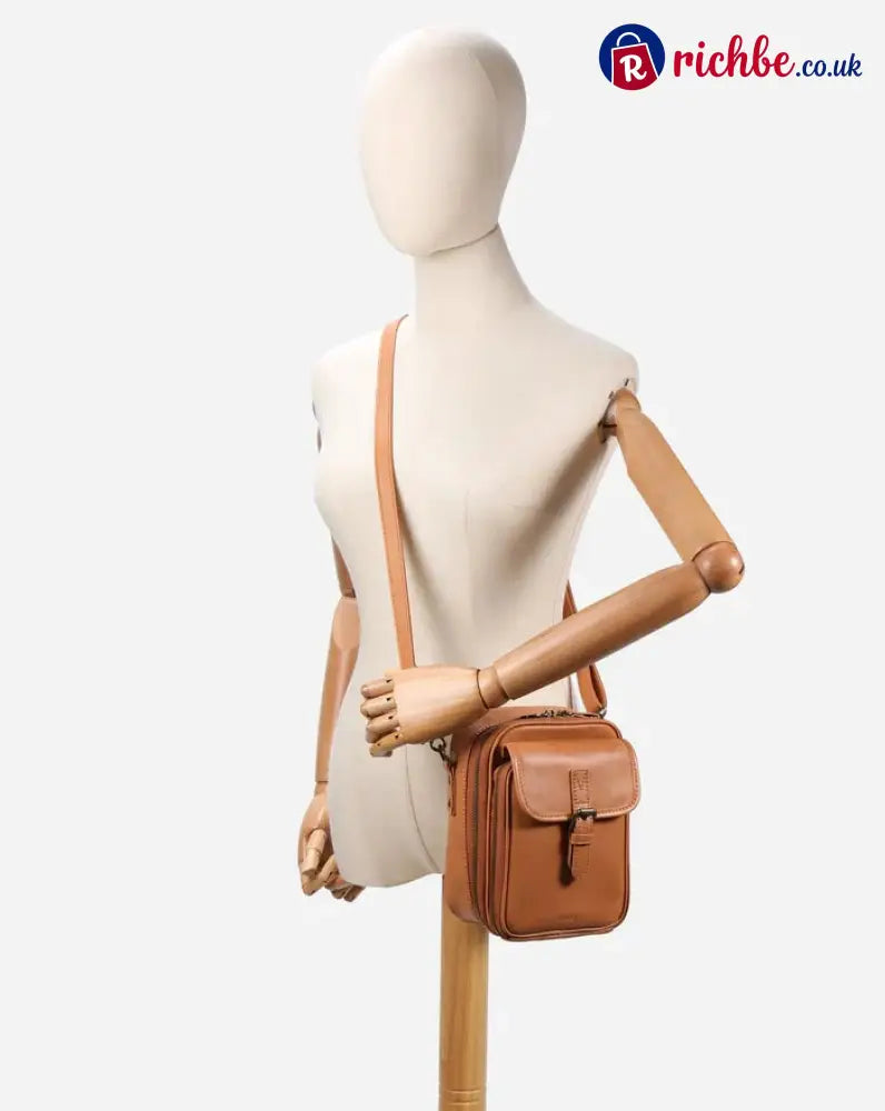 🔥 Crossbody Leather RFID Bag