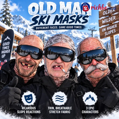 Custom Funny Ski Mask - Personalized Birthday Gifts For Ski Lovers - Born For The Slopes