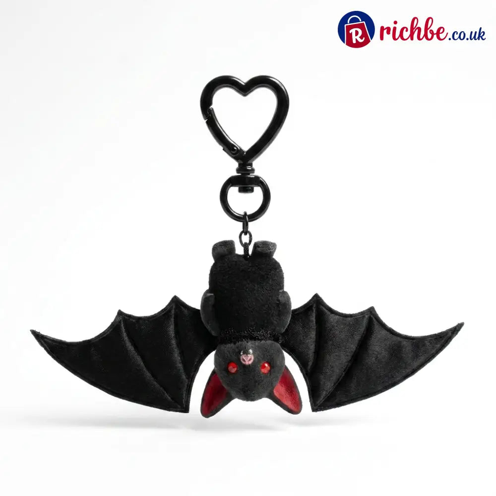 🦇 Cute Black Bat Baby Keychain - 1 PC