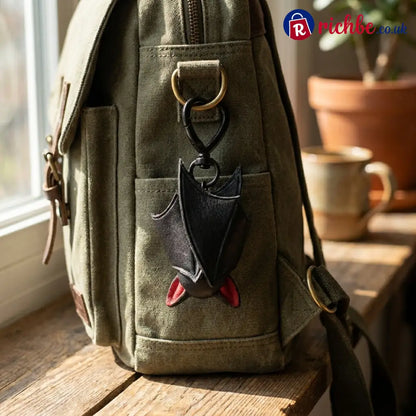🦇 Cute Black Bat Baby Keychain