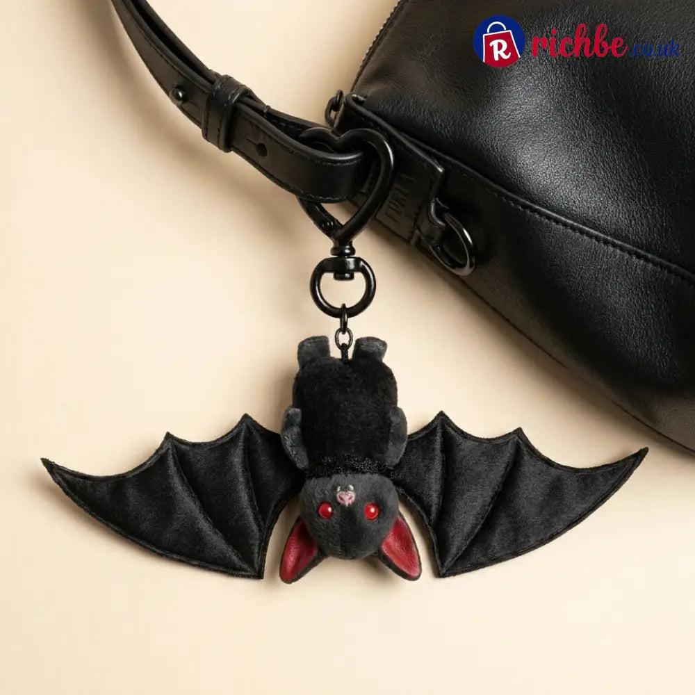 🦇 Cute Black Bat Baby Keychain