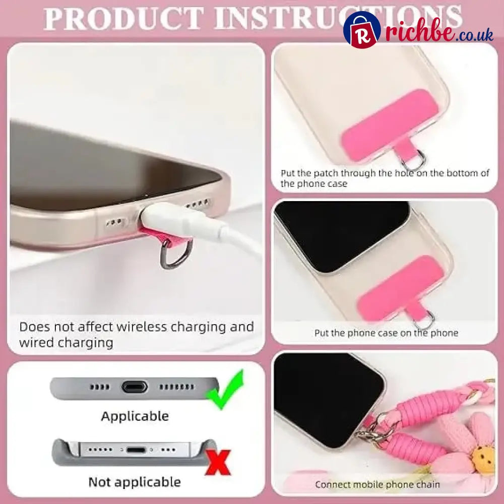🌞Cute Floral Phone Crossbody Lanyard – Hands-Free & Stylish!