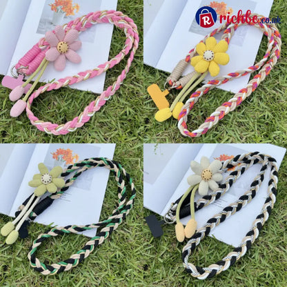 🌞Cute Floral Phone Crossbody Lanyard – Hands-Free & Stylish! - All colors（4 pcs）