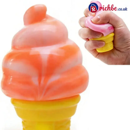 🍦 Cute Ice Cream Squishy | Stress Relief Fidget Toy ✨ - 1-B