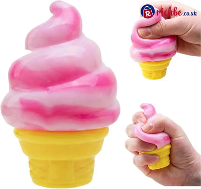 🍦 Cute Ice Cream Squishy | Stress Relief Fidget Toy ✨
