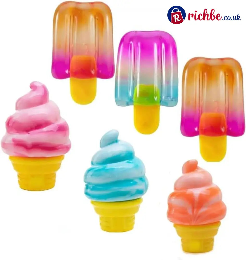 🍦 Cute Ice Cream Squishy | Stress Relief Fidget Toy ✨