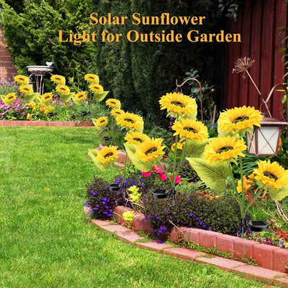 🔥Hot Sale 49% OFF🌞Solar LED Sunflower Garden Lights