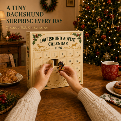 🎁2026 Dachshund Advent Calendar Blind Box💕🐶