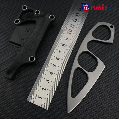 Dailyard Tactical EDC Knife with Multi-Carry Sheath & Belt Clip