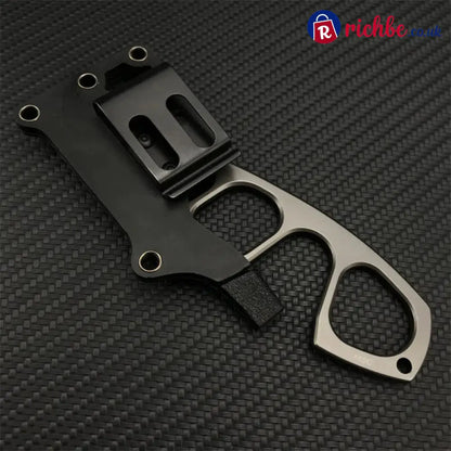 Dailyard Tactical EDC Knife with Multi-Carry Sheath & Belt Clip