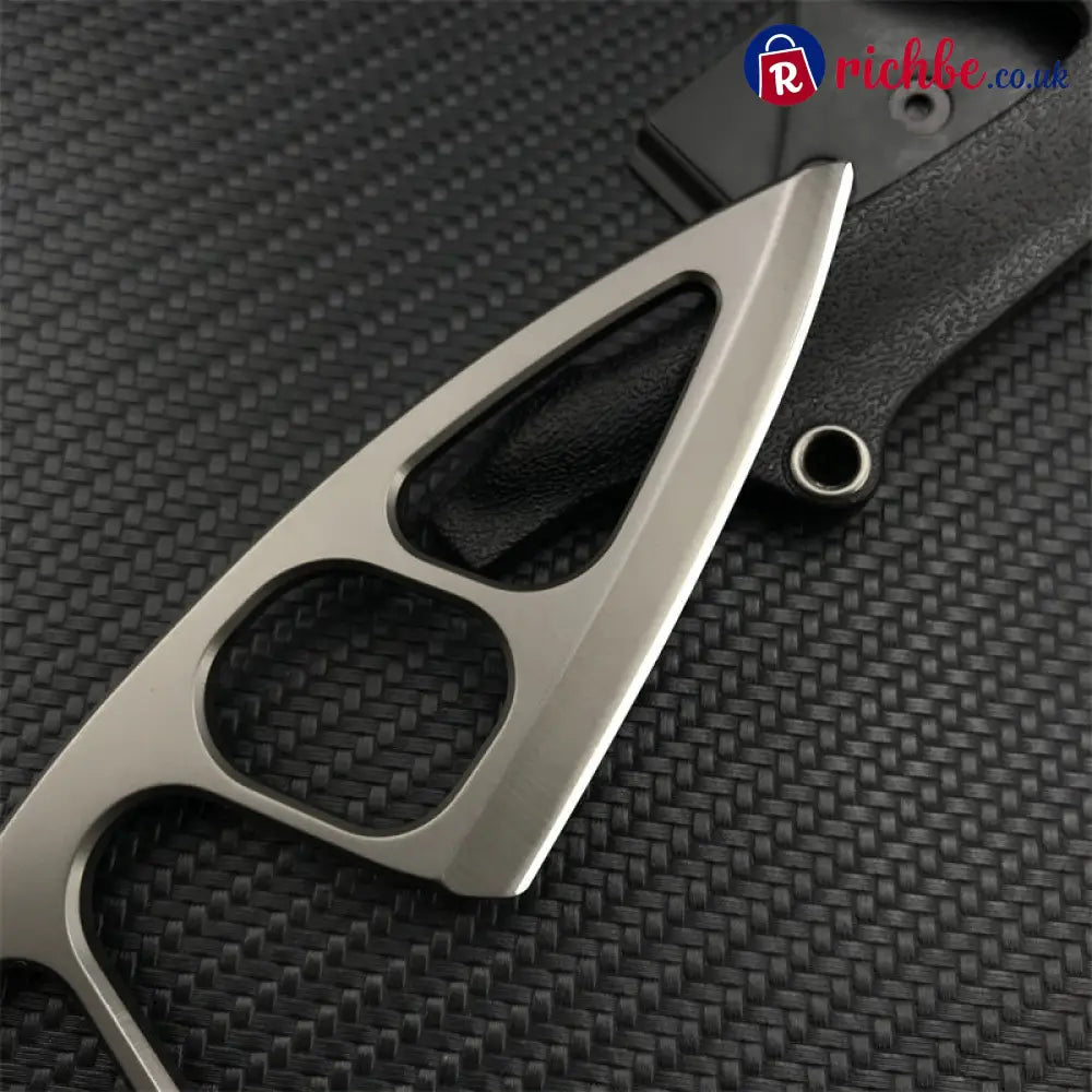 Dailyard Tactical EDC Knife with Multi-Carry Sheath & Belt Clip