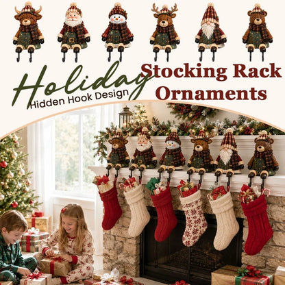 🔥 Last Day 49% OFF - Christmas Stocking Holder Shelf Sitters