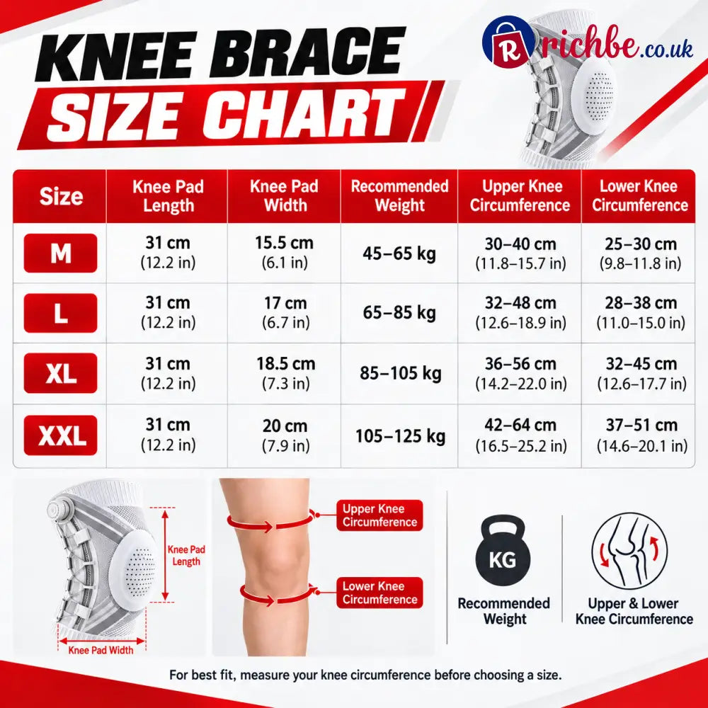 Dial-Adjustable Sports Knee Brace with Alloy Spring Support