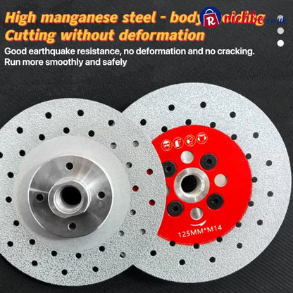 Diamond Brazed Grinding and Cutting Disc for Marble Tile and Stone