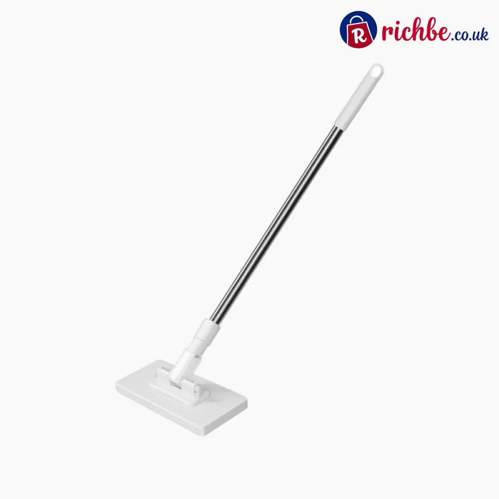 🧹Disposable Dust Mop with 4 Reusable Cloths✨Lightweight Floor Dusting Mop For Hardwood Tile Floors - Houseware & Kitchen