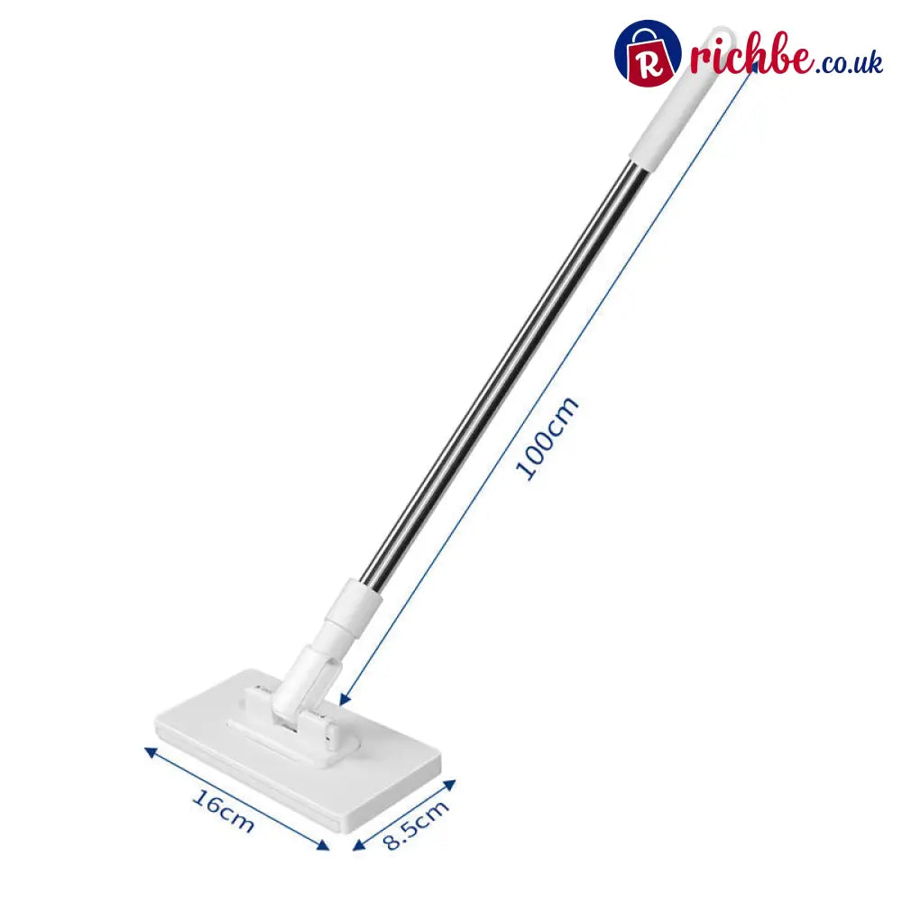 🧹Disposable Dust Mop with 4 Reusable Cloths✨Lightweight Floor Dusting Mop For Hardwood Tile Floors - Houseware & Kitchen