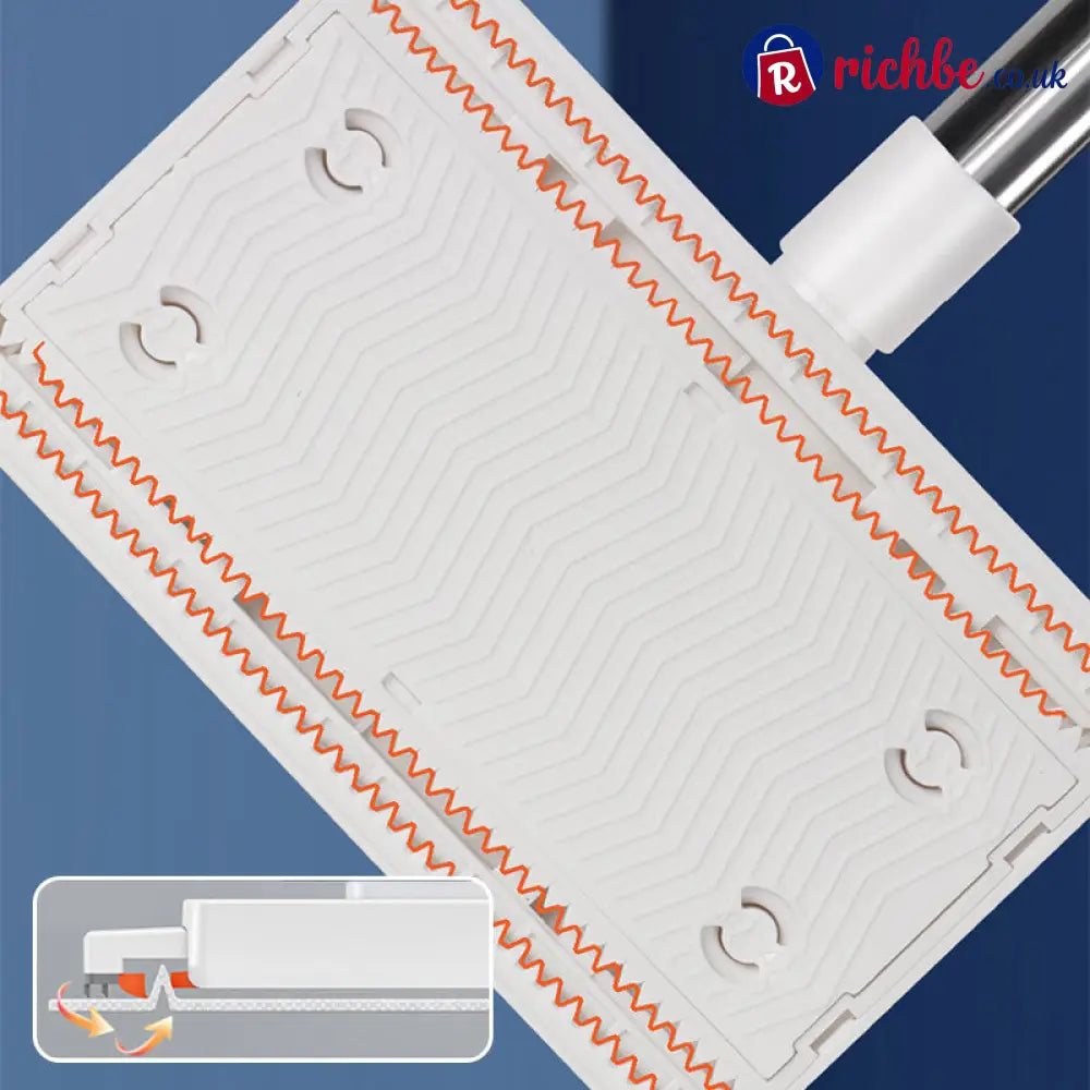 🧹Disposable Dust Mop with 4 Reusable Cloths✨Lightweight Floor Dusting Mop For Hardwood Tile Floors - Houseware & Kitchen