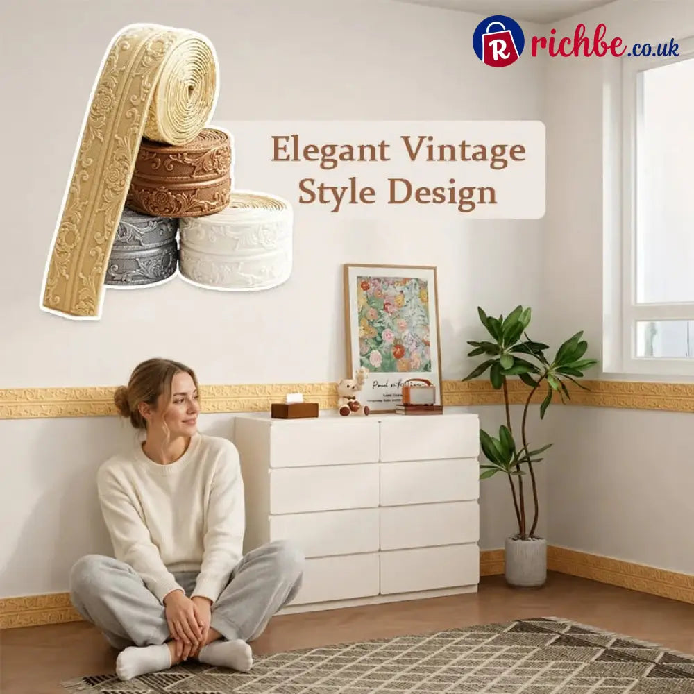 ✨DIY Decorative Border Tape for Walls & Furniture