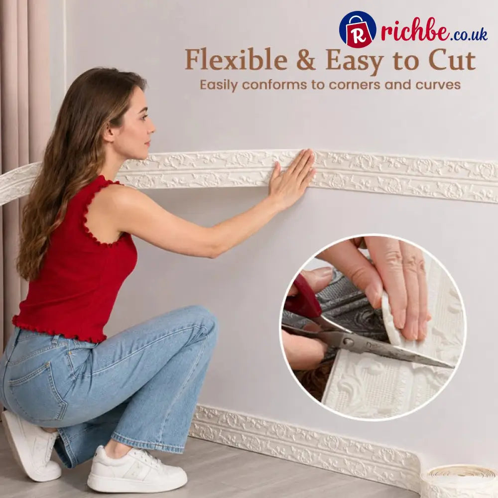 ✨DIY Decorative Border Tape for Walls & Furniture