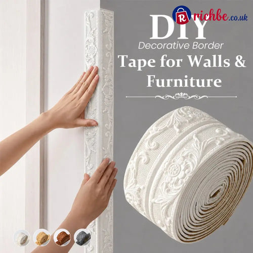 ✨DIY Decorative Border Tape for Walls & Furniture