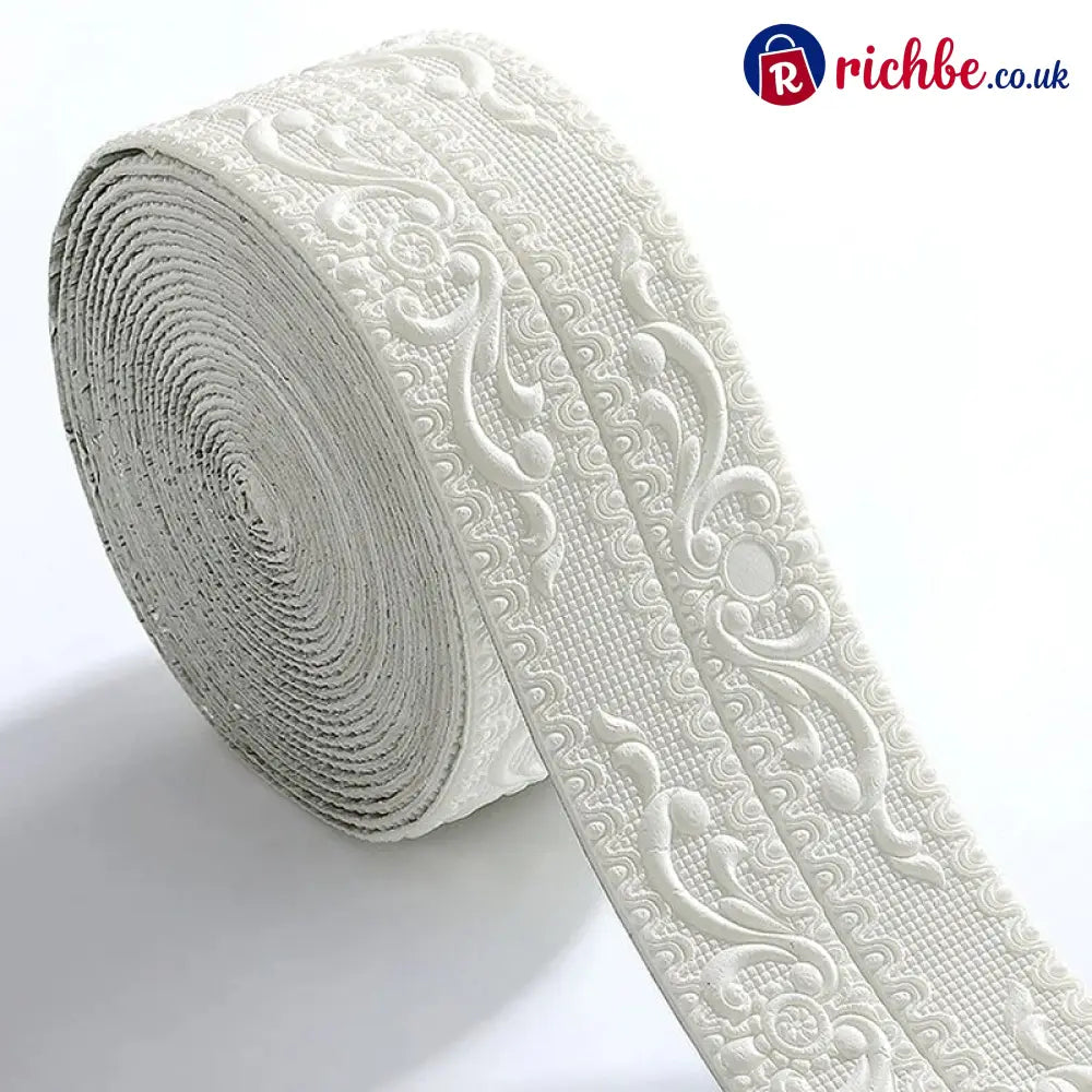 ✨DIY Decorative Border Tape for Walls & Furniture - White / 32.8ft(10M) / 1 PCs-Try It😍