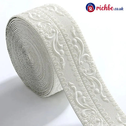 ✨DIY Decorative Border Tape for Walls & Furniture - White / 32.8ft(10M) / 1 PCs-Try It😍
