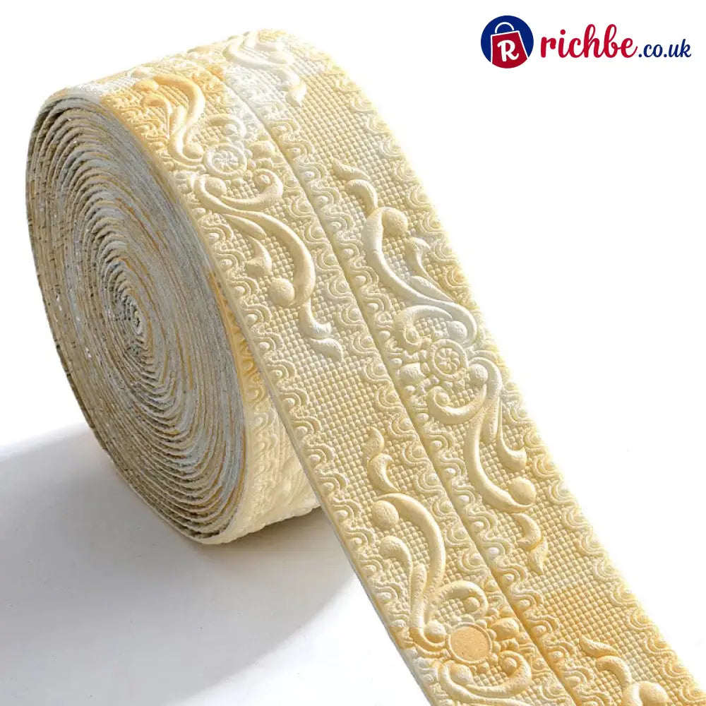 ✨DIY Decorative Border Tape for Walls & Furniture - Yellow / 32.8ft(10M) / 1 PCs-Try It😍
