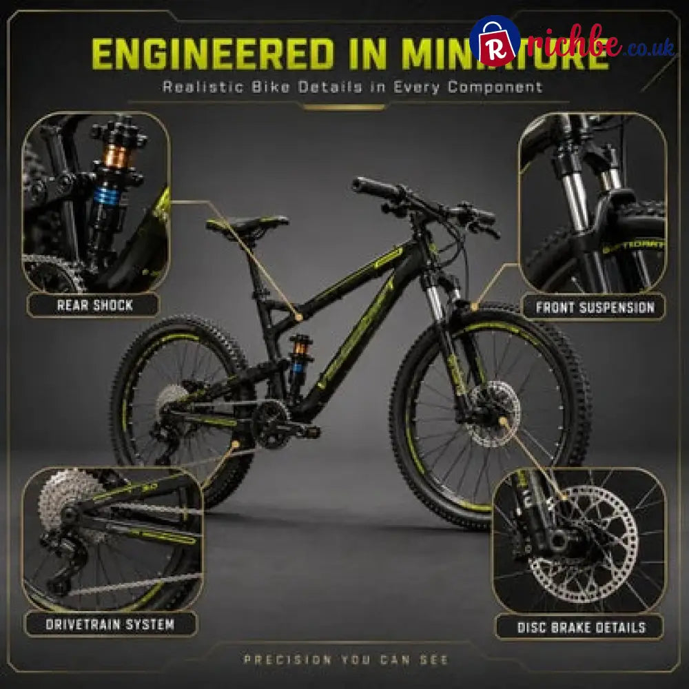 🚲DIY Mountain Bike Model Kit – Build Display & Collect