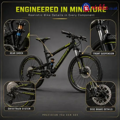 🚲DIY Mountain Bike Model Kit – Build Display & Collect