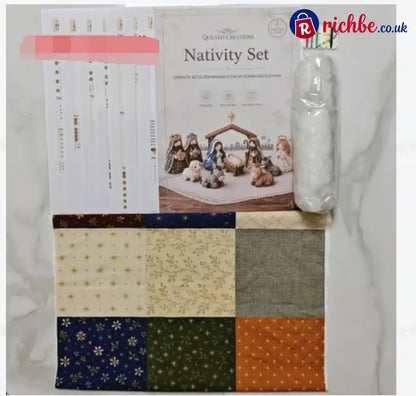 ✨ Diy Patchwork Nativity Scene Sewing Kit